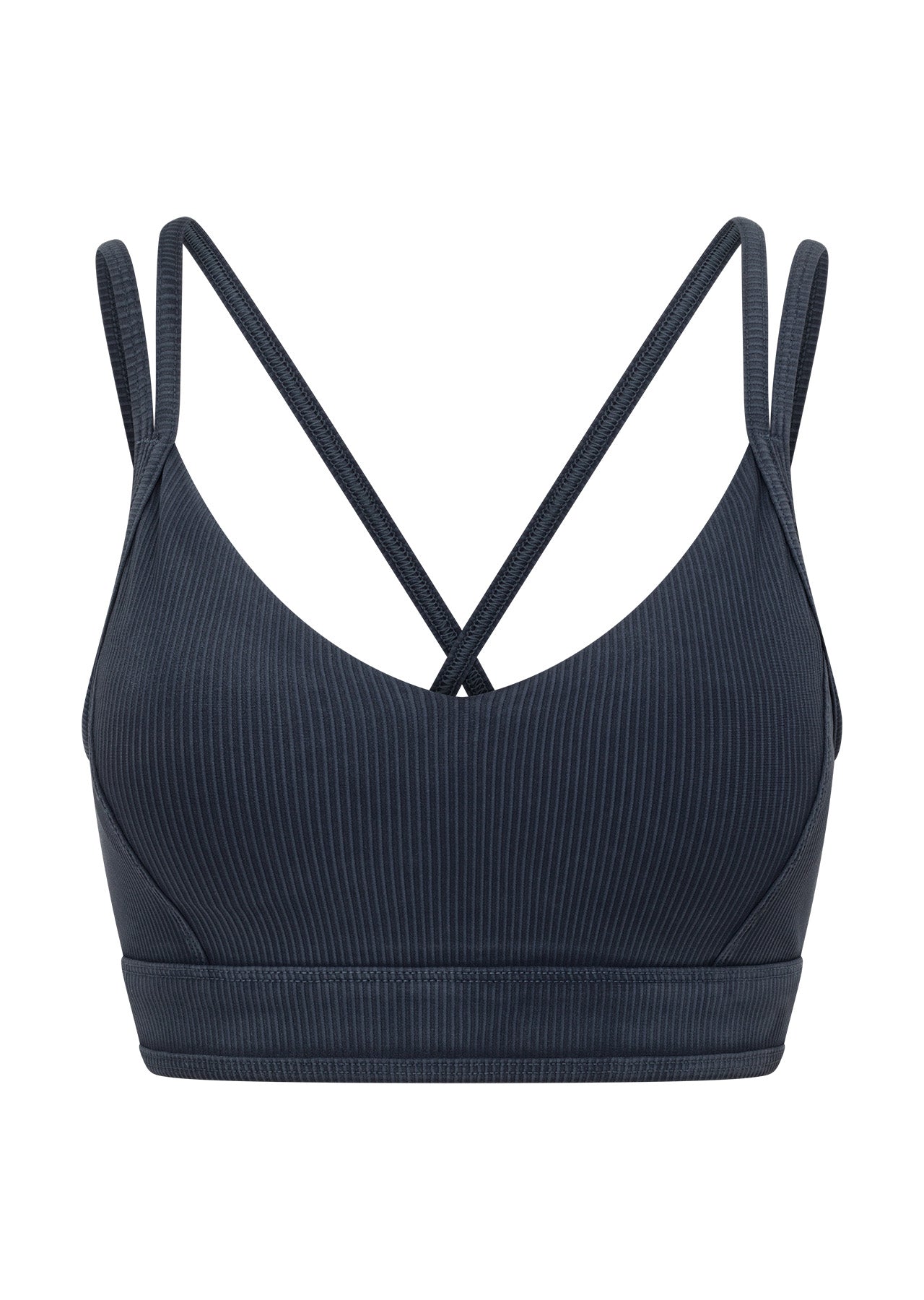 Lorna Jane 90s Iconic Washed Sports Bra - Washed Black