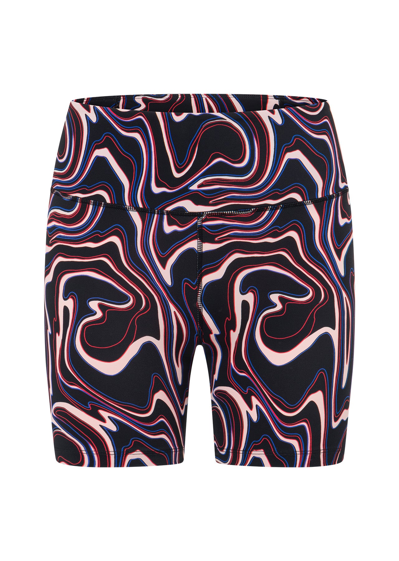 Lorna Jane Meta Luminous Pocket Bike Shorts - Aurora Print