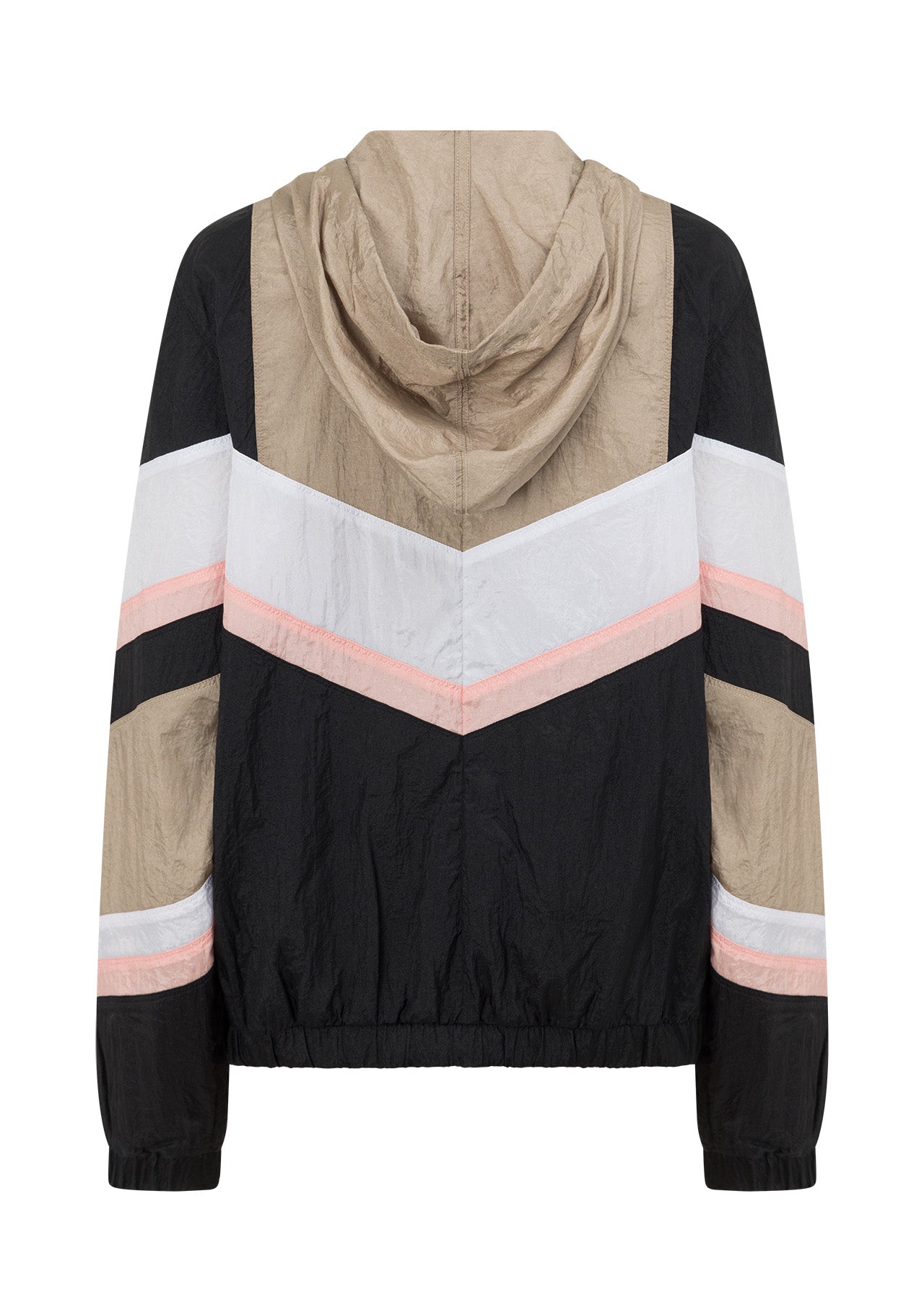 Lorna Jane Get Physical Colourblock Active Jacket - Dark Off White Multi