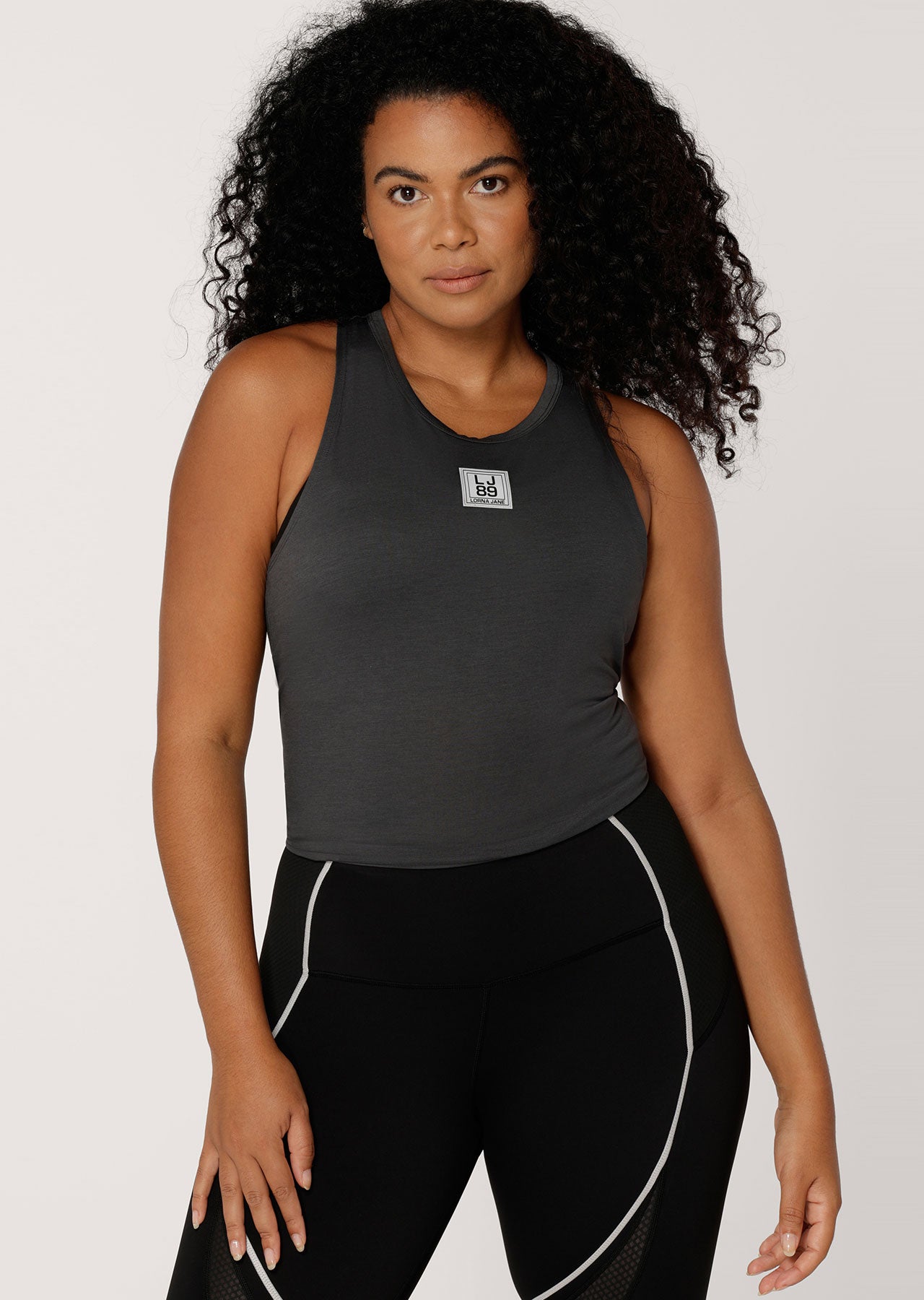 Lorna Jane Sprinter Active Tank - Titanium