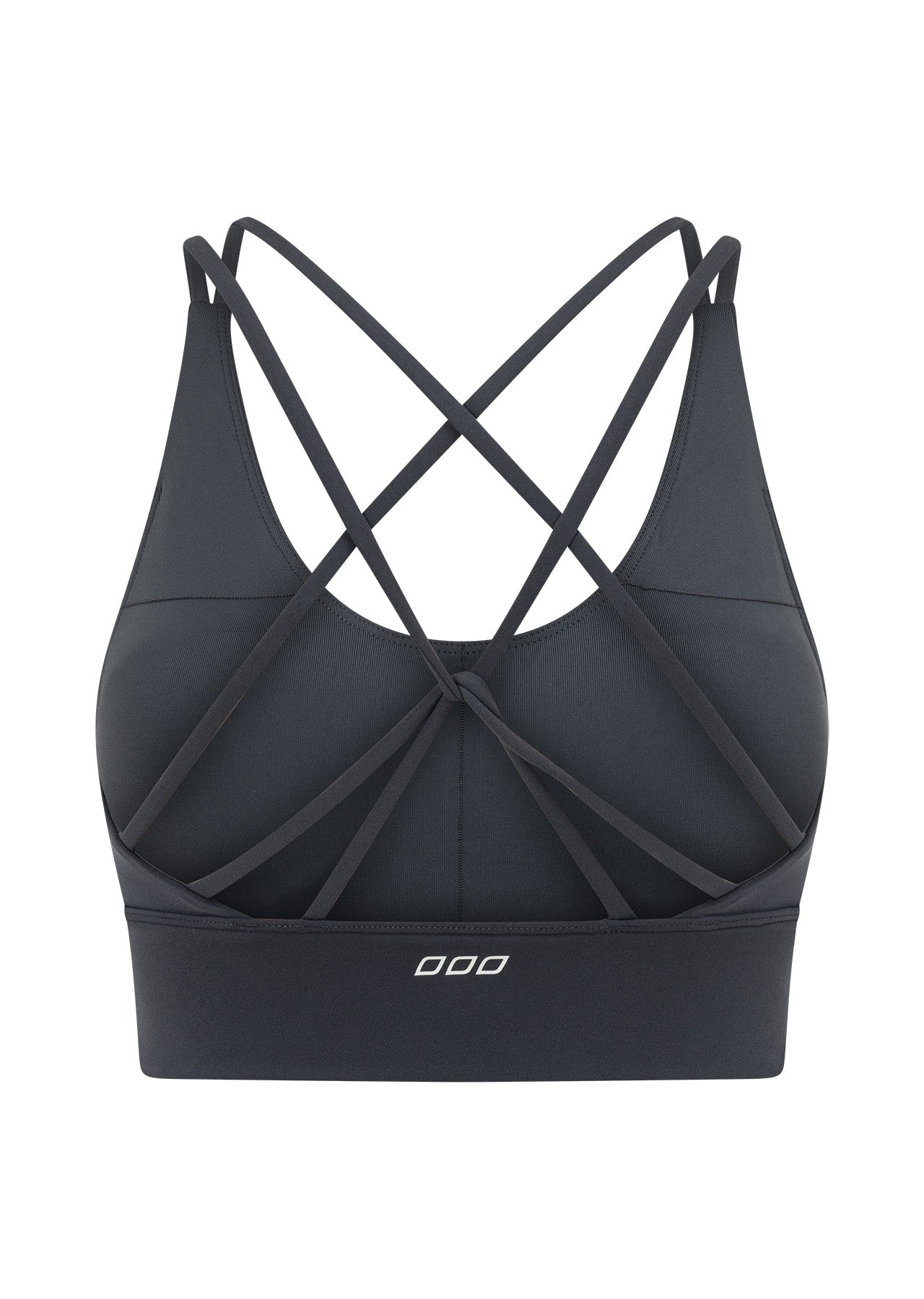 Lorna Jane Lotus Longline Sports Bra - Titanium