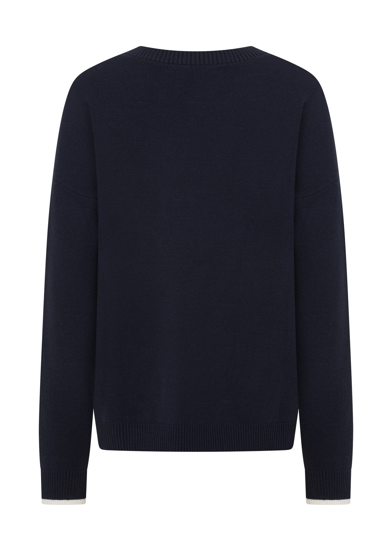 Lorna Jane LJC Classic Knit Jumper - Navy