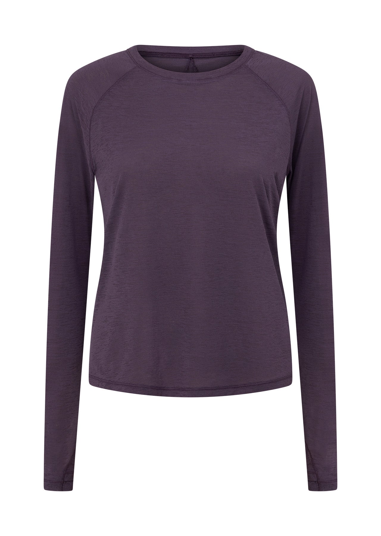 Lorna Jane On The Run Long Sleeve Top - Midnight Plum