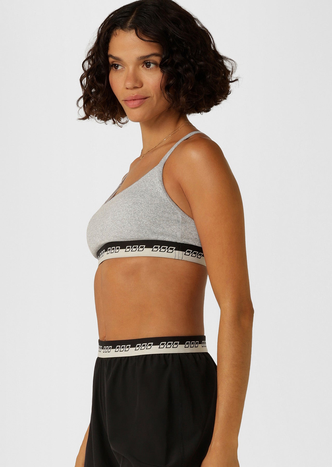 Lorna Jane Iconic True Comfort All Day Sports Bra - Grey Marl