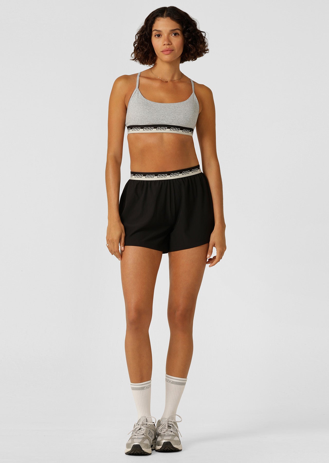 Lorna Jane Iconic True Comfort All Day Sports Bra - Grey Marl