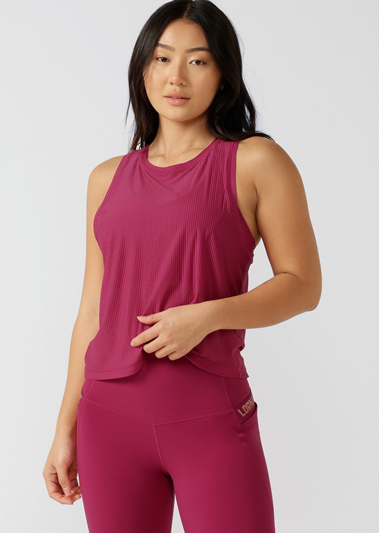 Lorna Jane Raise The Bar Active Tank - Persian Rose