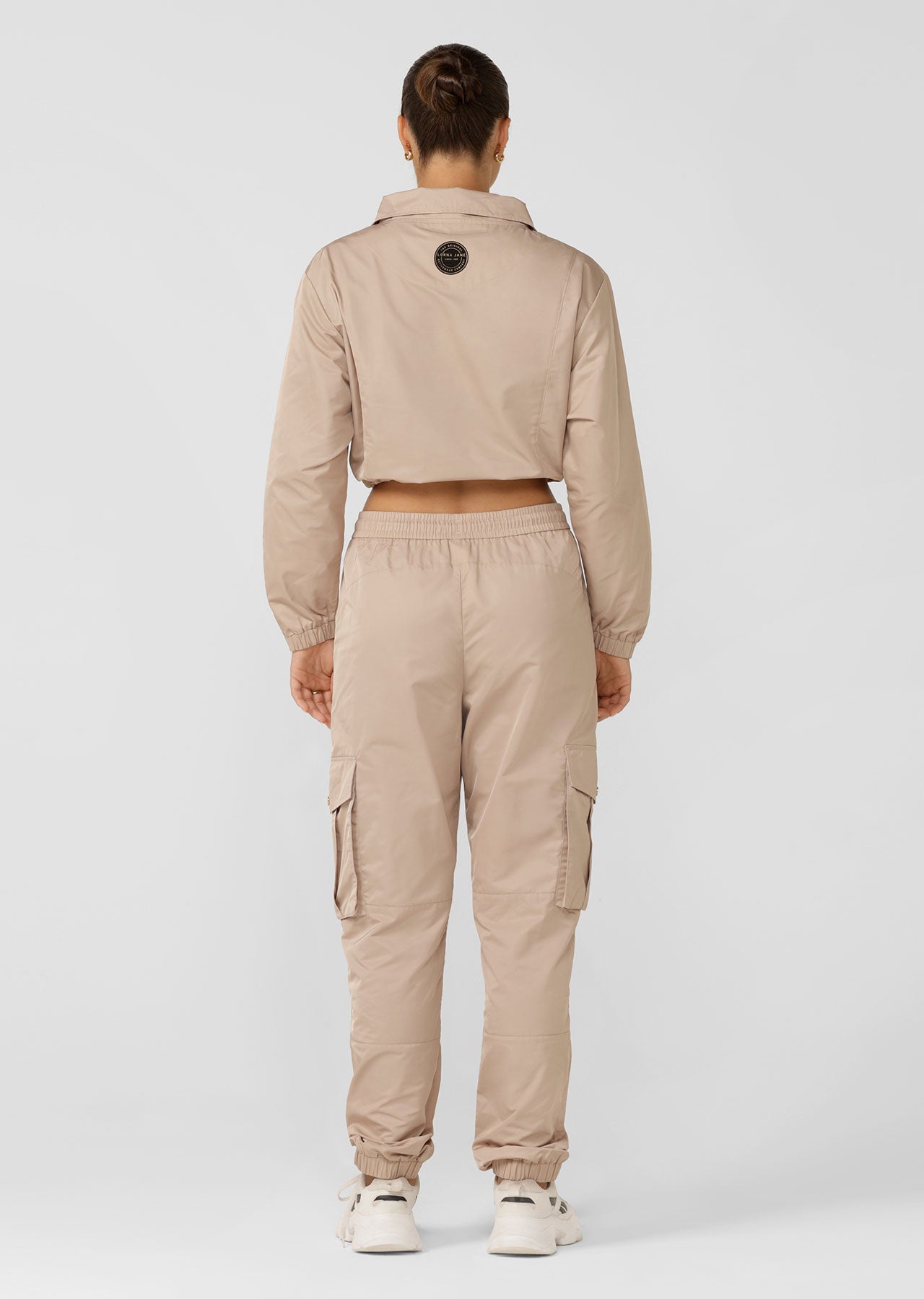 Lorna Jane Luxe Athleisure Quarter Zip - Off White