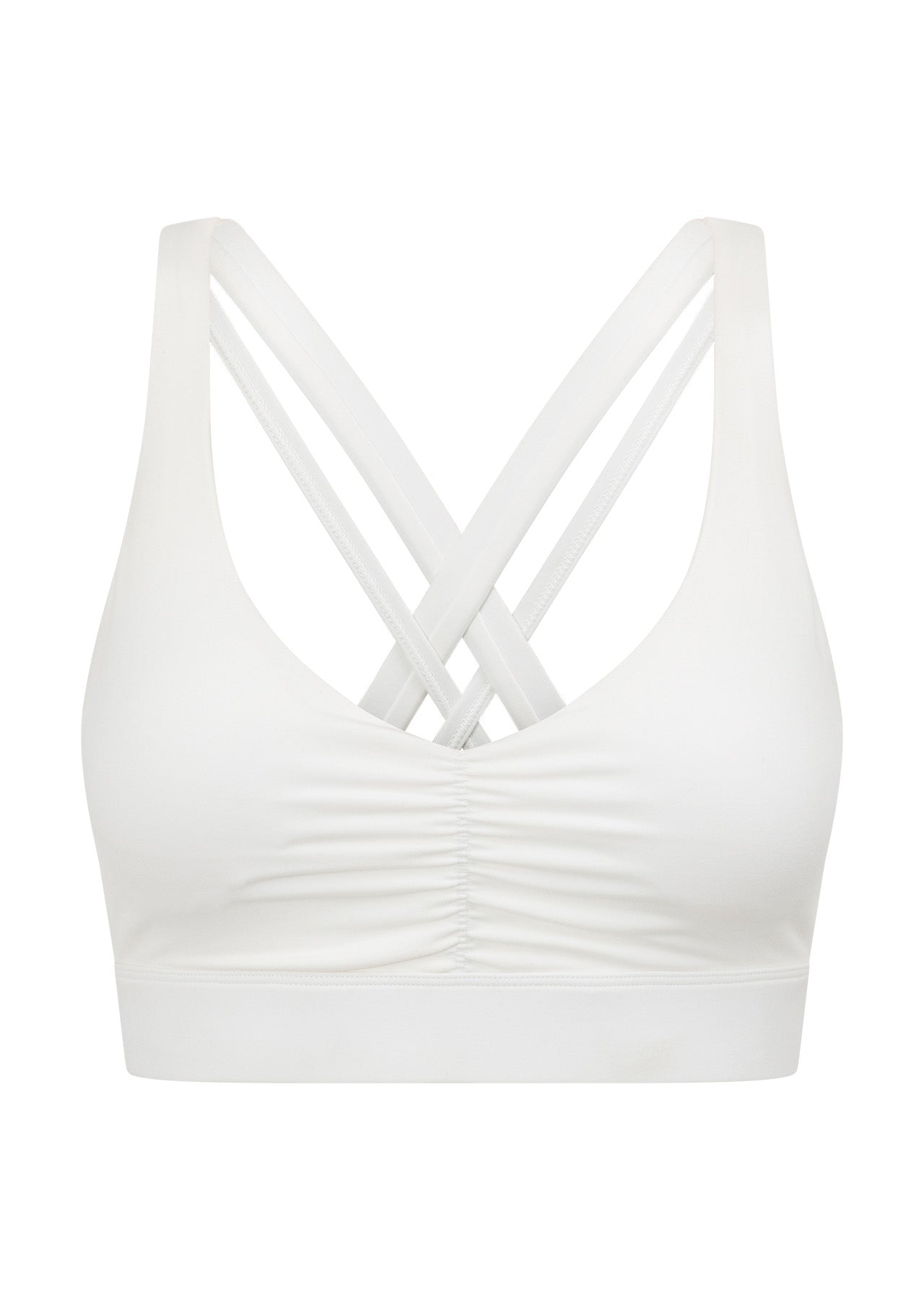 Lorna Jane Topspin All Day Support Sports Bra - Porcelain