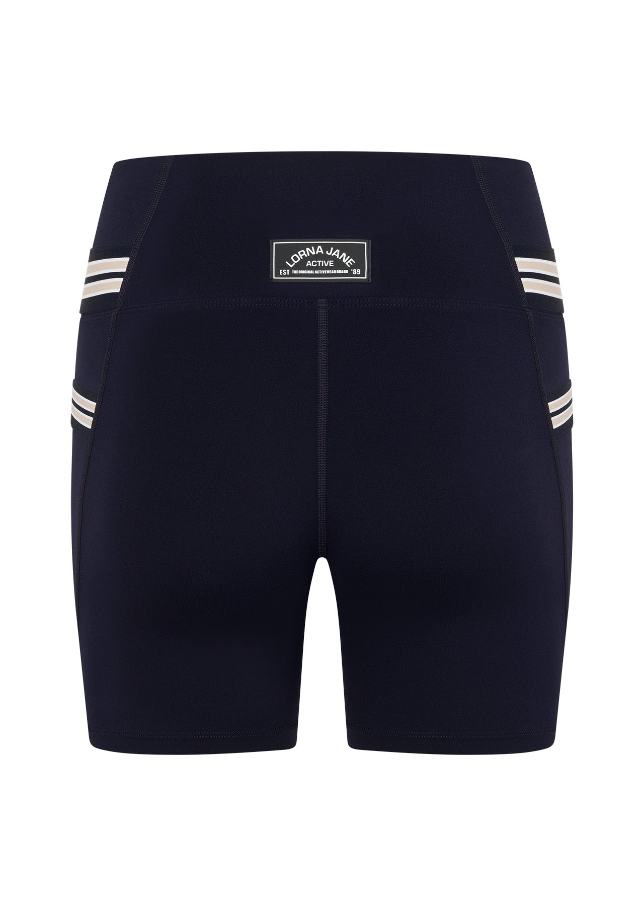 Lorna Jane Swift Heritage Pocket Bike Shorts - French Navy