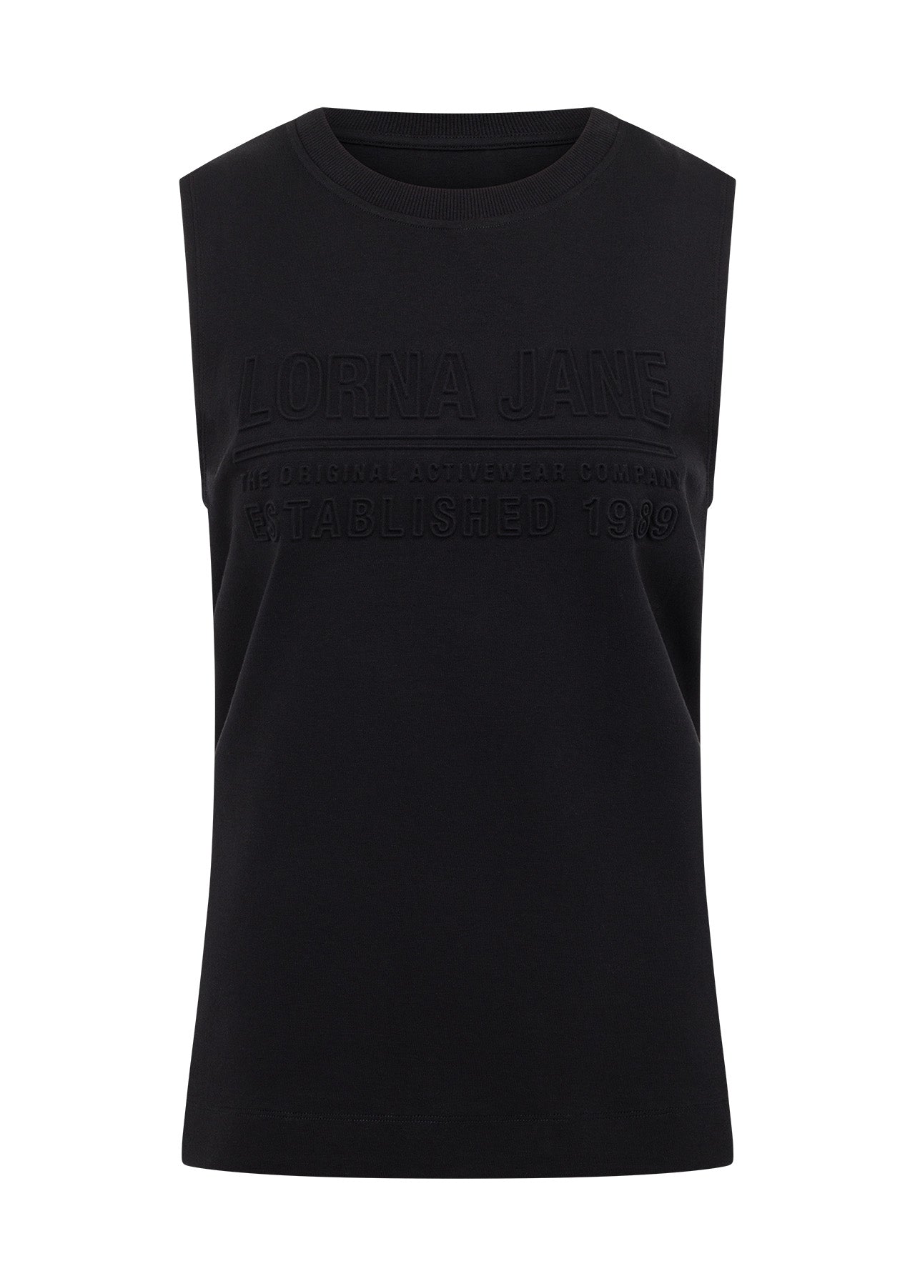 Lorna Jane Essential Muscle Tank - Black