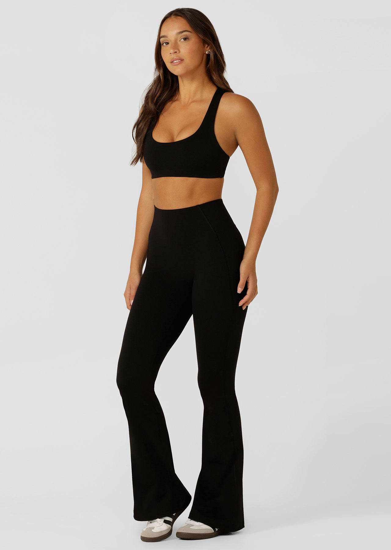 Lorna Jane Soft Sculpt Sports Bra - Black