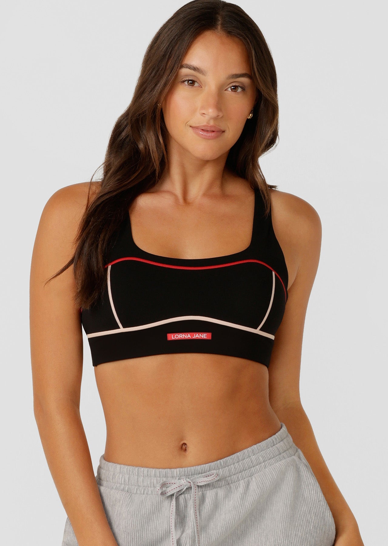 Lorna Jane Circuit Breaker Max Support Sports Bra - Black