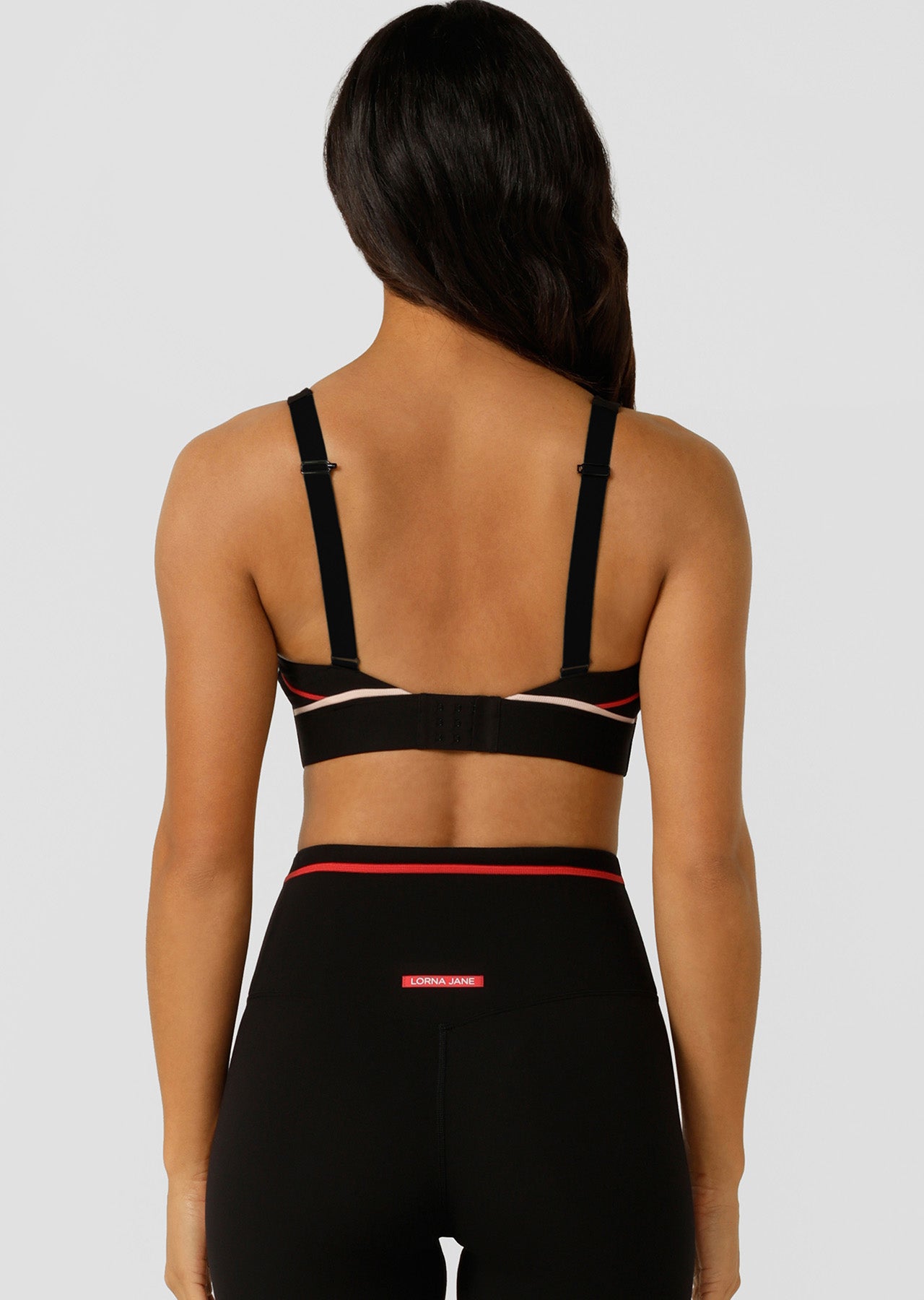 Lorna Jane Circuit Breaker Max Support Sports Bra - Black