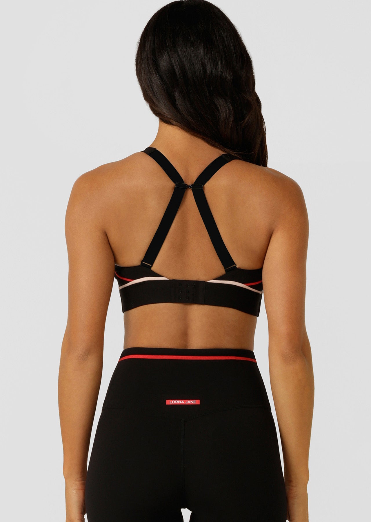 Lorna Jane Circuit Breaker Max Support Sports Bra - Black