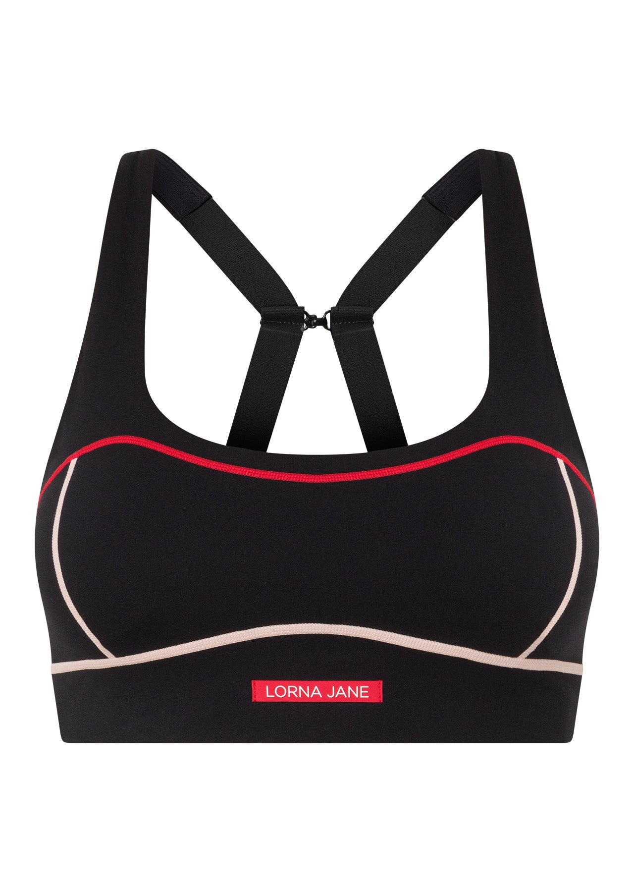 Lorna Jane Circuit Breaker Max Support Sports Bra - Black