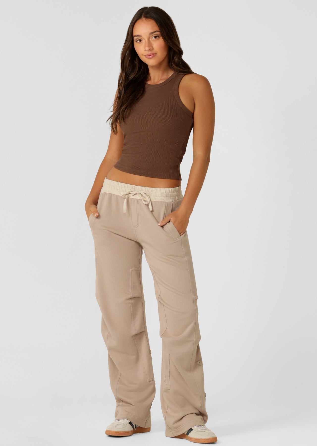 Lorna Jane Daily Rib Tank - Chocolate