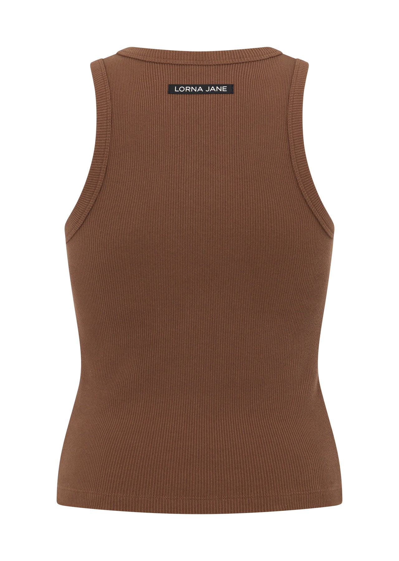 Lorna Jane Daily Rib Tank - Chocolate