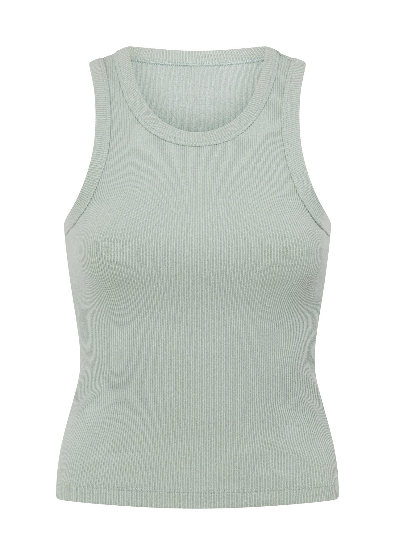 Lorna Jane Daily Rib Tank - Iced Matcha