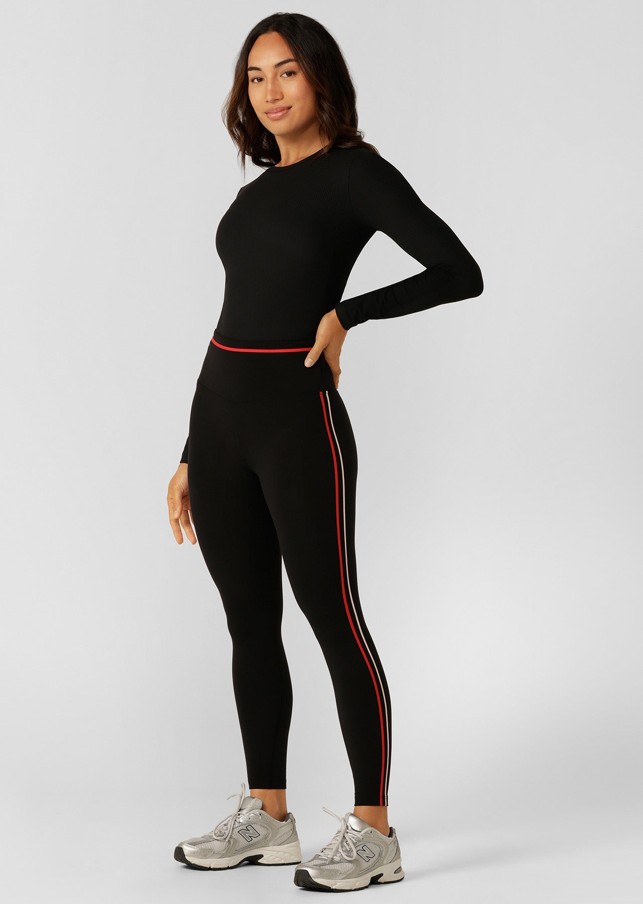 Lorna Jane Circuit Breaker Ankle Biter Leggings - Black