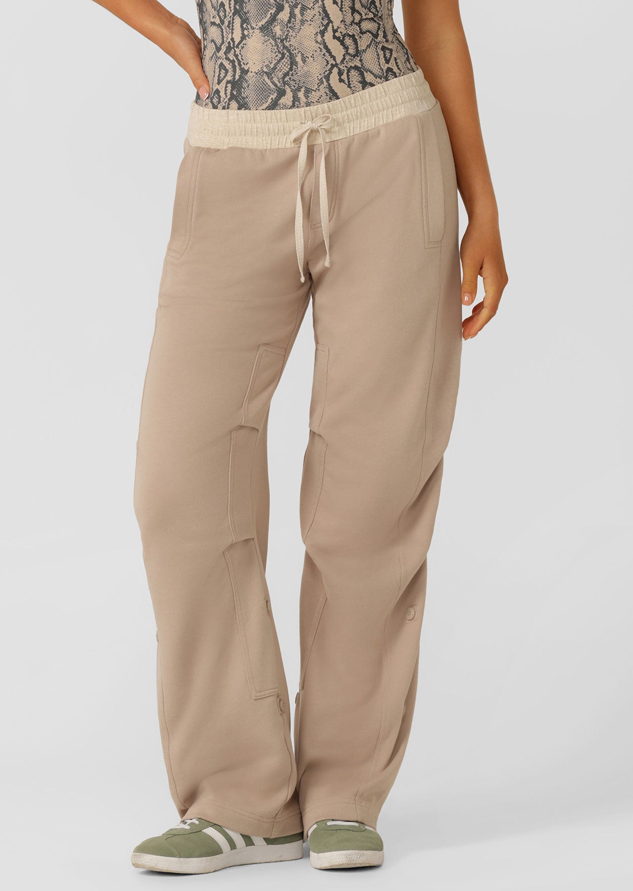 Lorna Jane Flashdance Lounge Pants - Latte