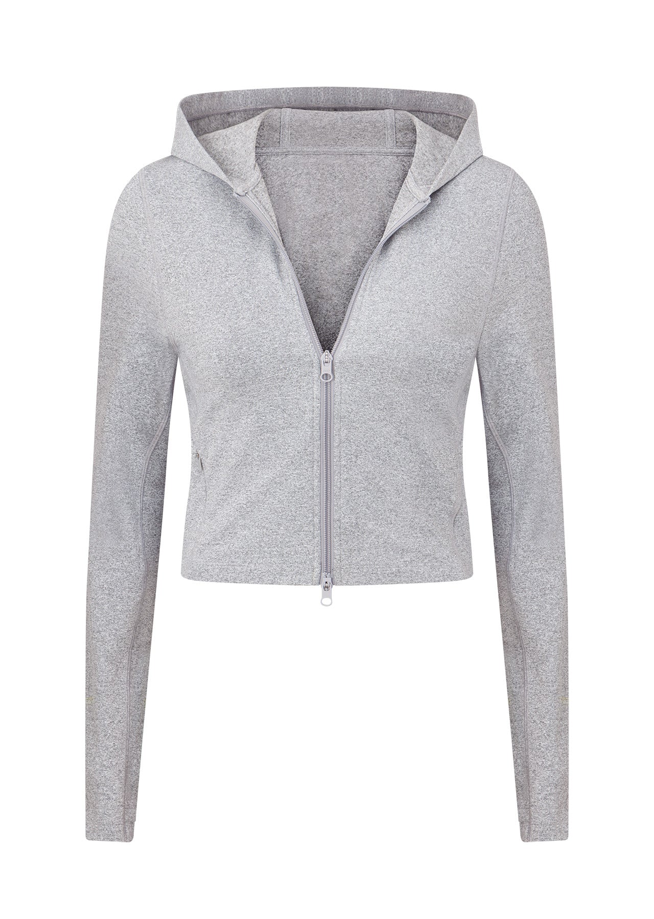 Lorna Jane Soft Touch Warm Up Jacket - Grey Marl