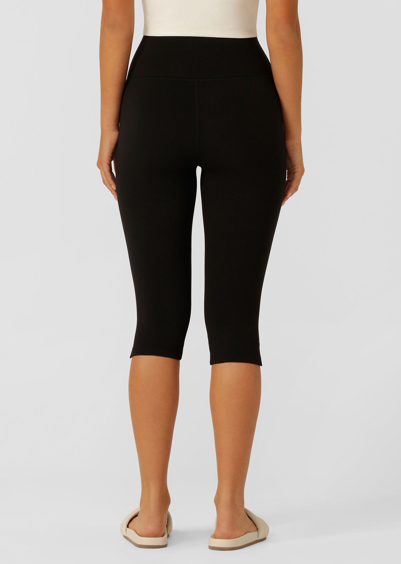 Lorna Jane Effortless 3/4 Leggings - Black