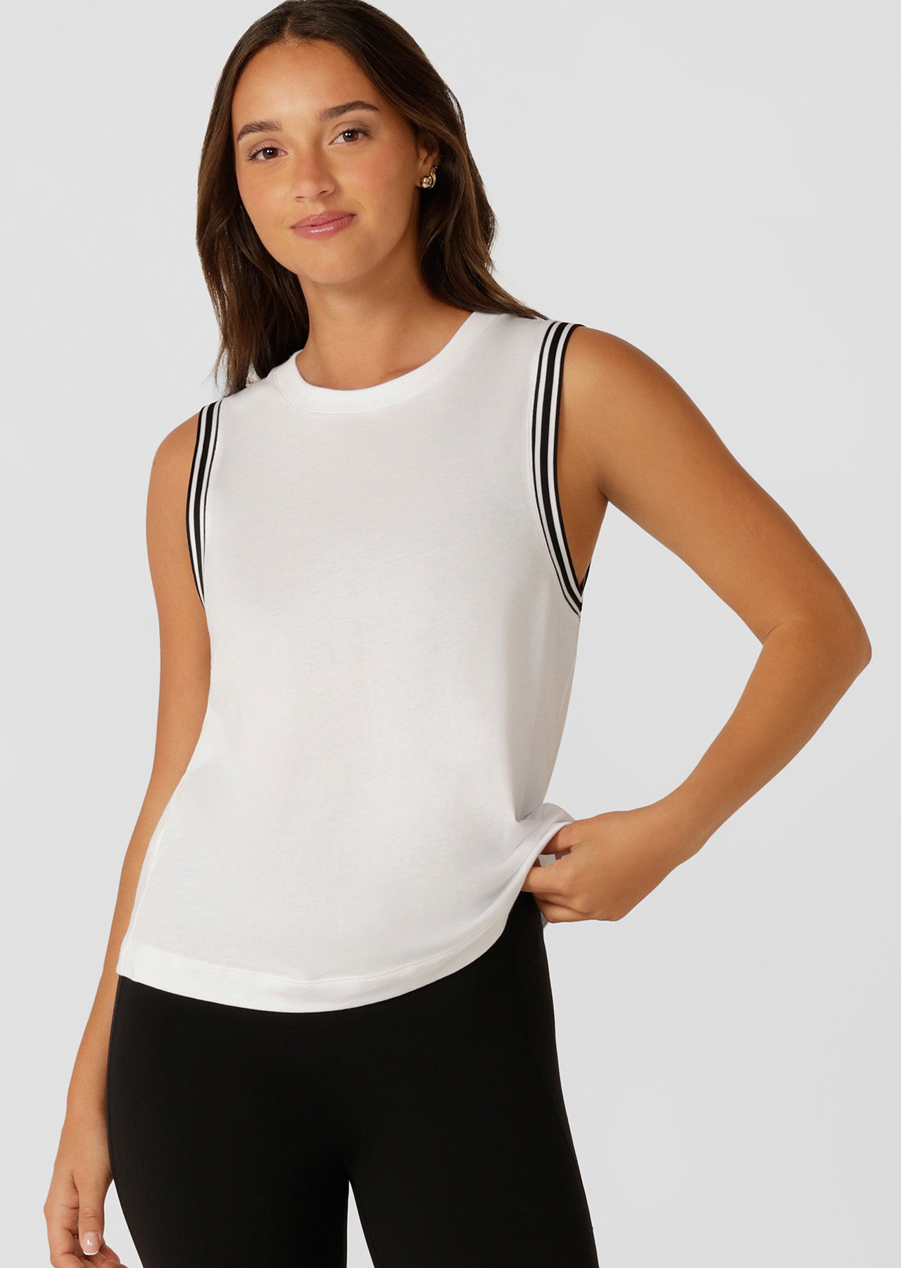 Lorna Jane Heritage Transdry Sports Tank - White