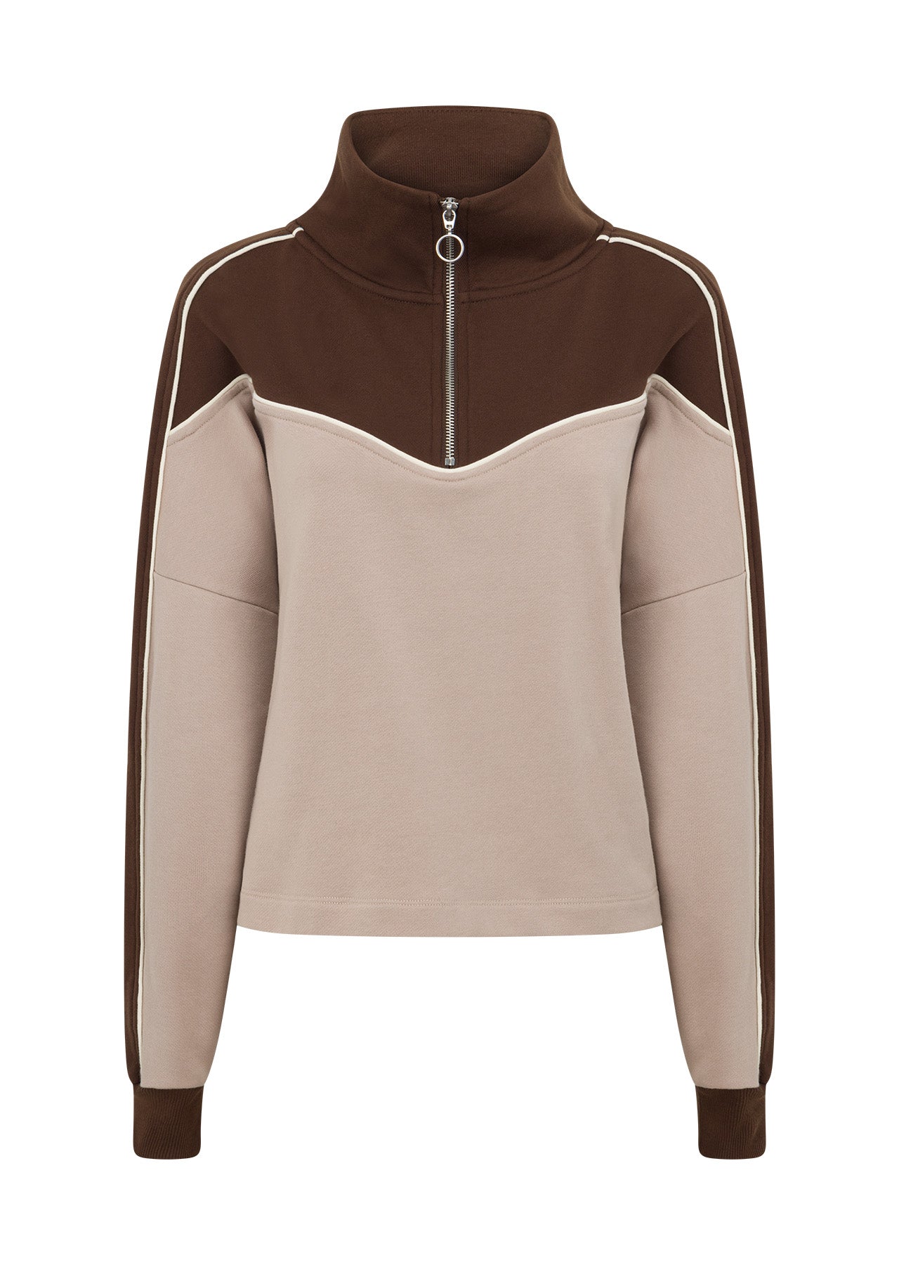 Lorna Jane Tone-on-Tone Everyday Half Zip Sweatshirt - Multi