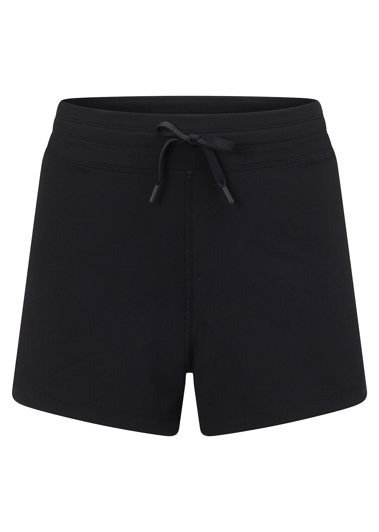 Lorna Jane Pace It Rib Kick Shorts - Black
