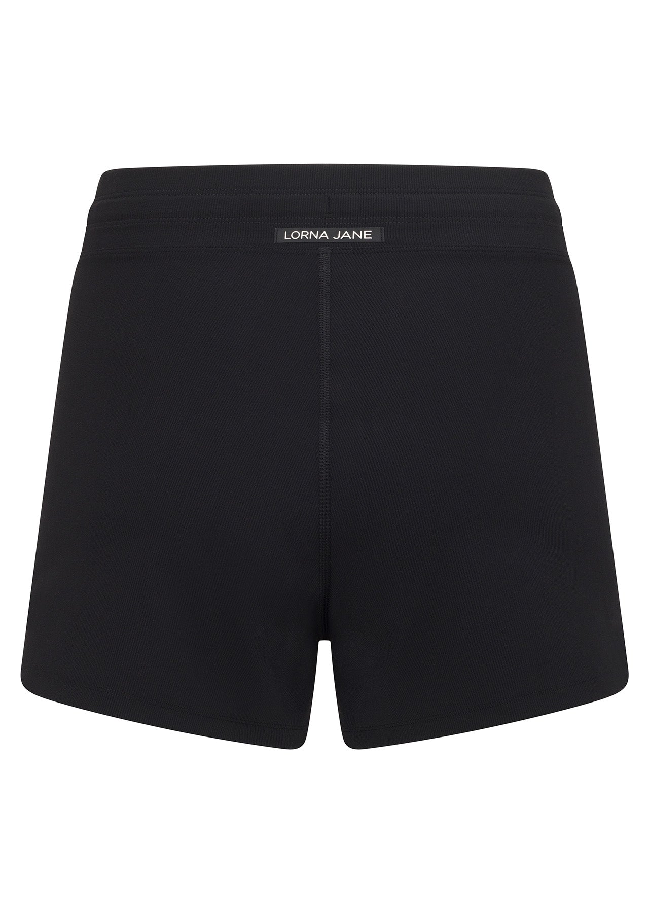 Lorna Jane Pace It Rib Kick Shorts - Black