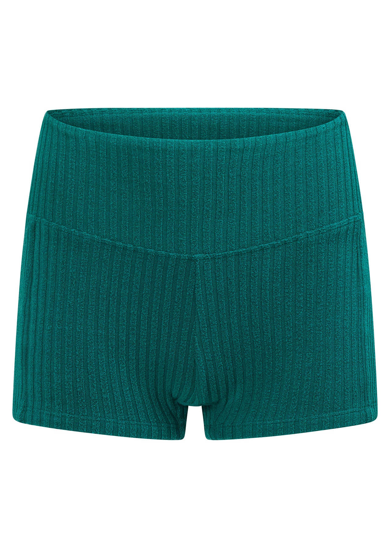 Lorna Jane Rock Pool Terry Swim Shorts - Dark Teal