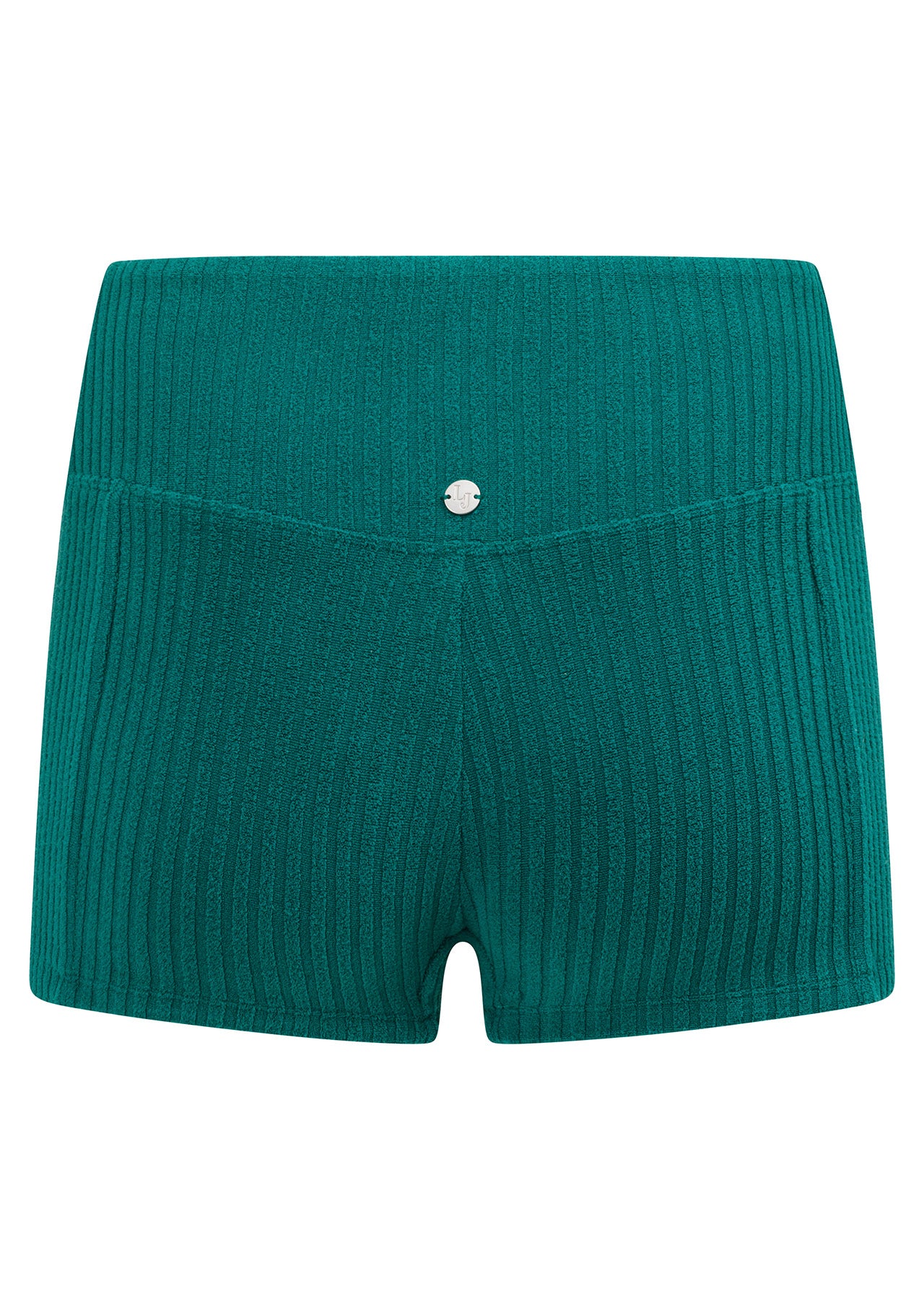 Lorna Jane Rock Pool Terry Swim Shorts - Dark Teal
