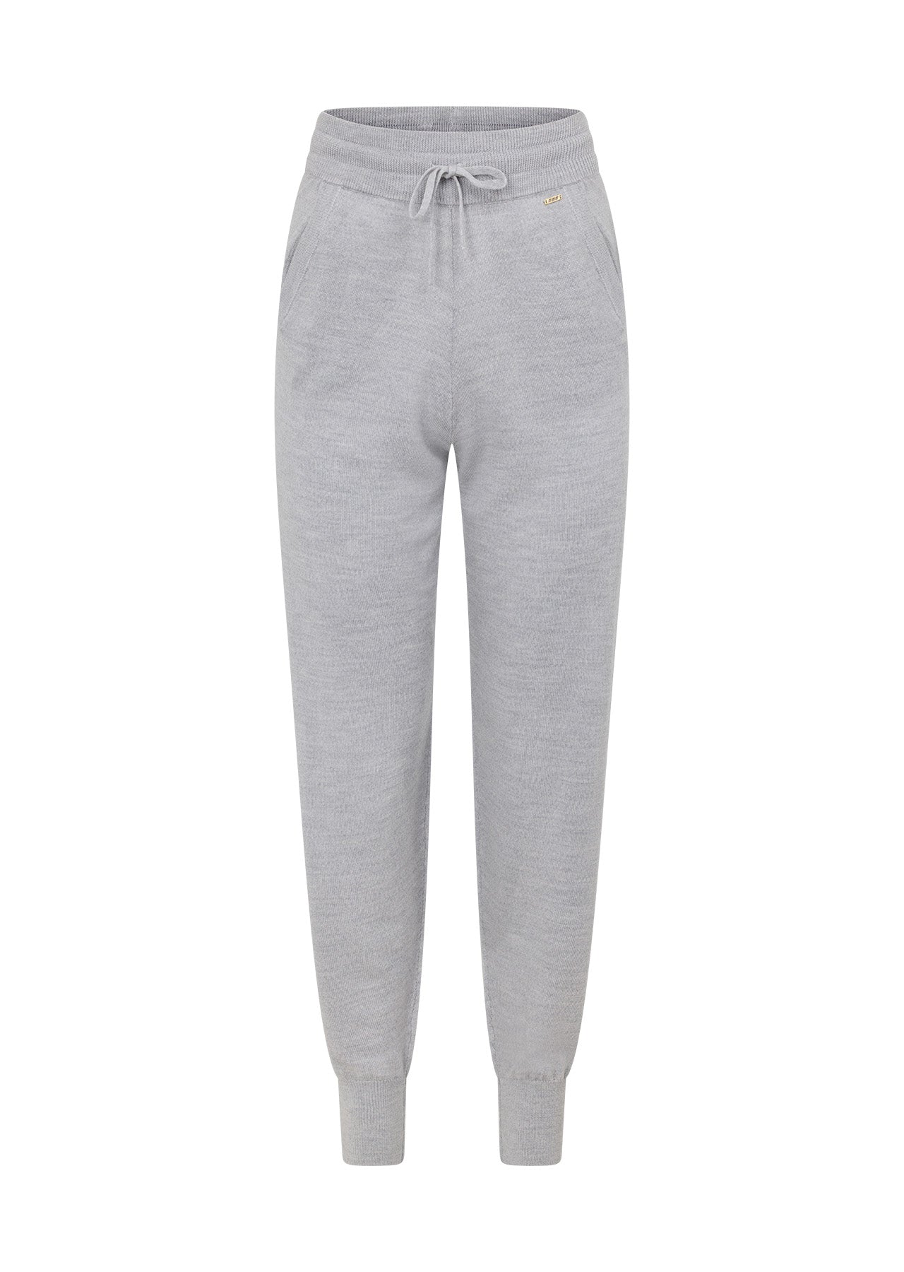 Lorna Jane Wellness Wool Trackpants - Light Grey Marl