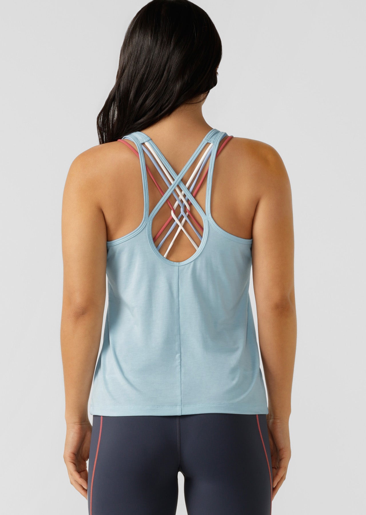 Lorna Jane In Alignment Active Tank - Blue Sky