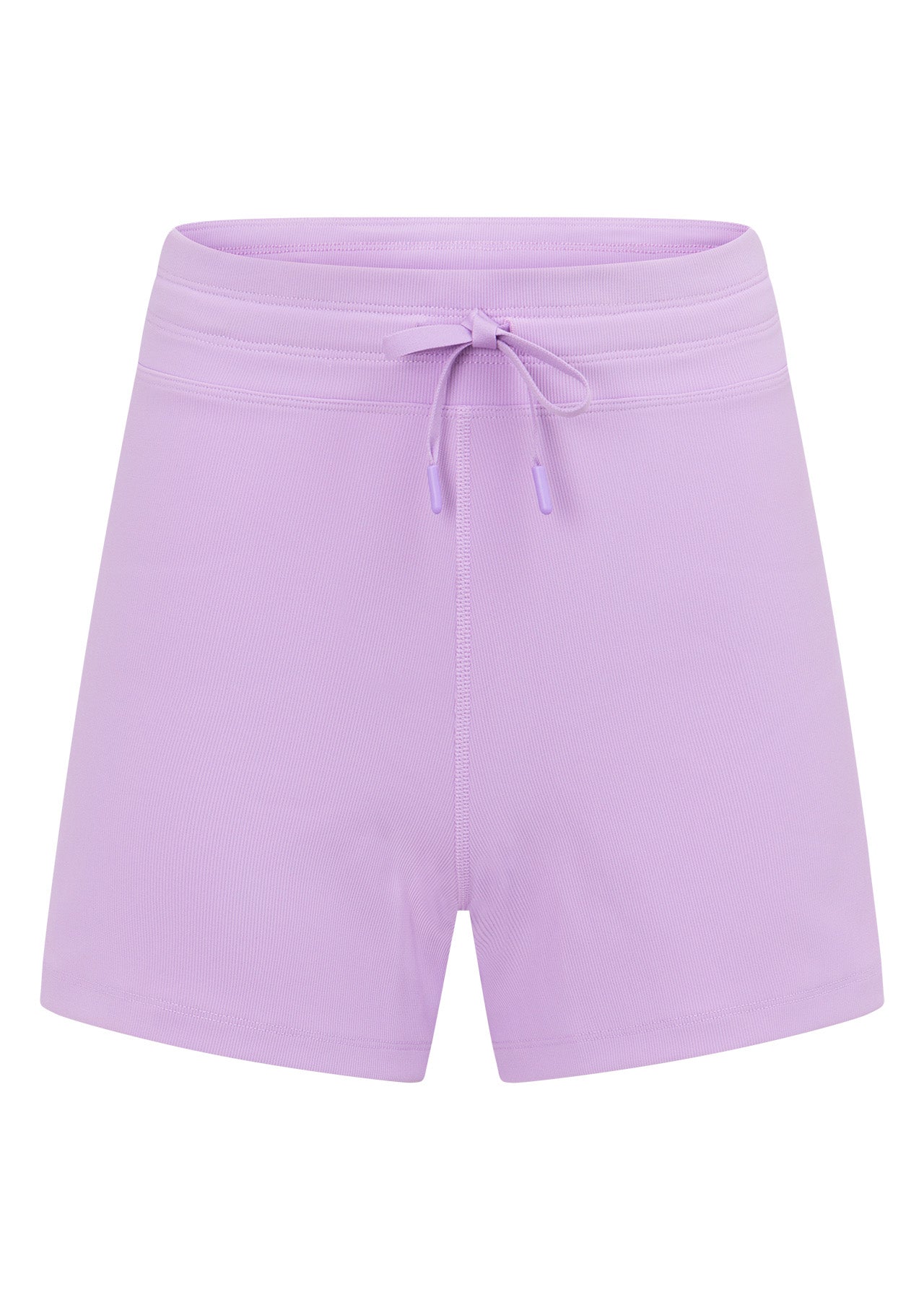 Lorna Jane Pace It Rib Kick Shorts - Soft Lilac