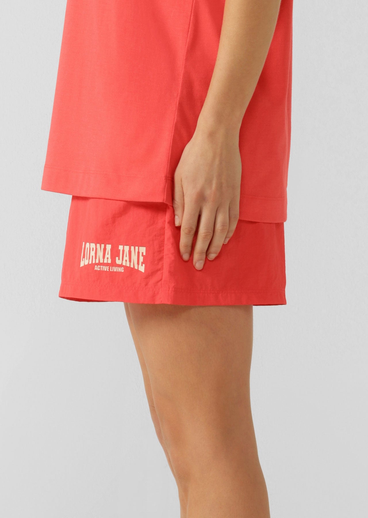 Lorna Jane LJ Active Living Sport Shorts - Strawberry