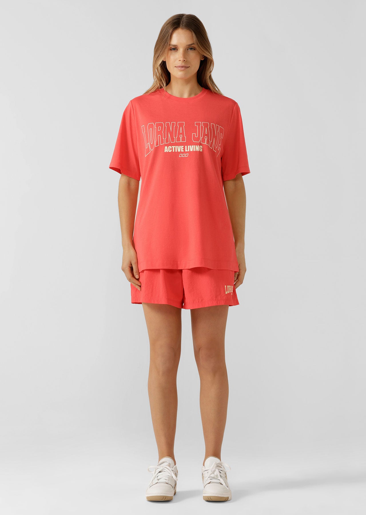 Lorna Jane LJ Active Living Sport Shorts - Strawberry