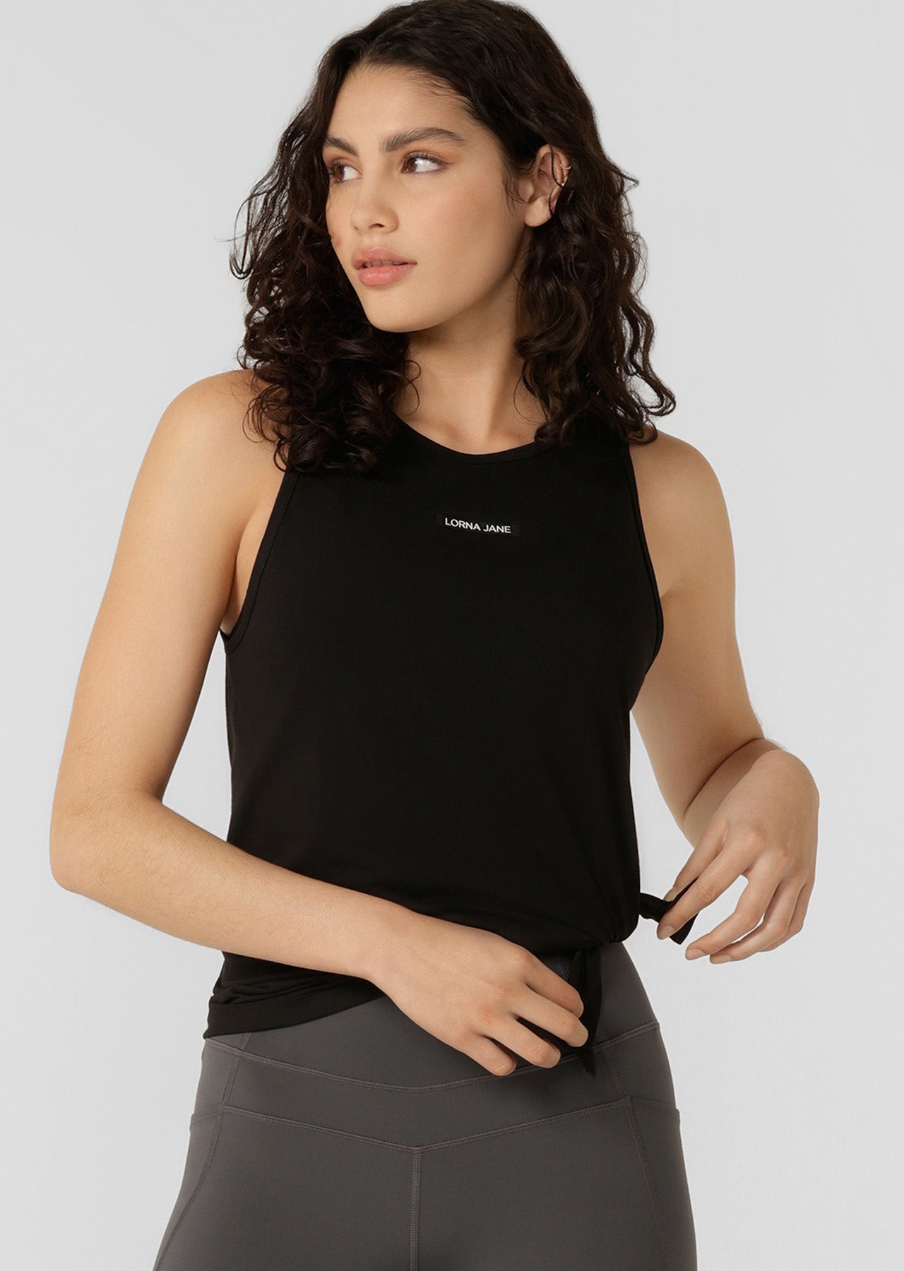 Lorna Jane Breathwork Active Tank - Black