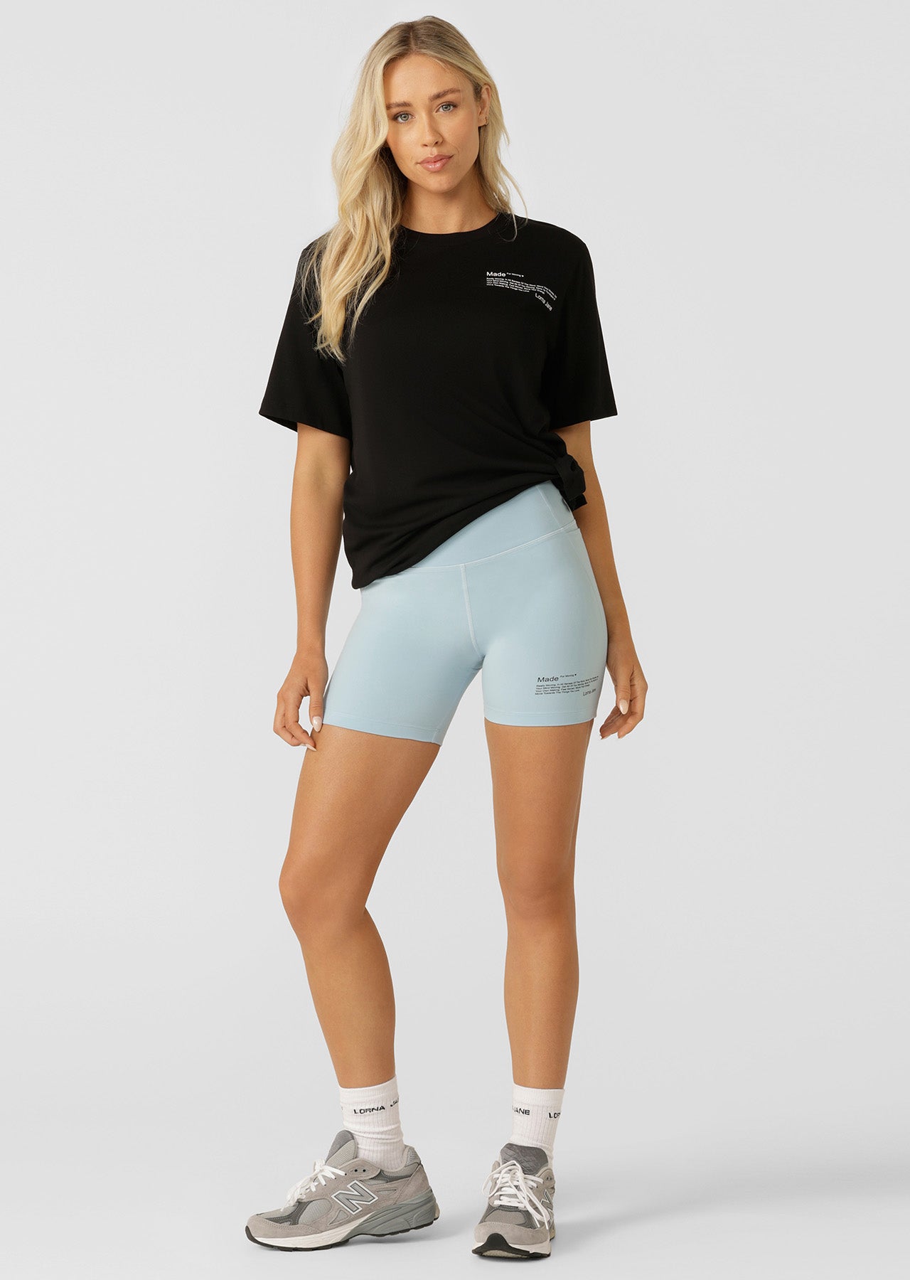 Lorna Jane Move Cutaway Convertible T-Shirt - Black
