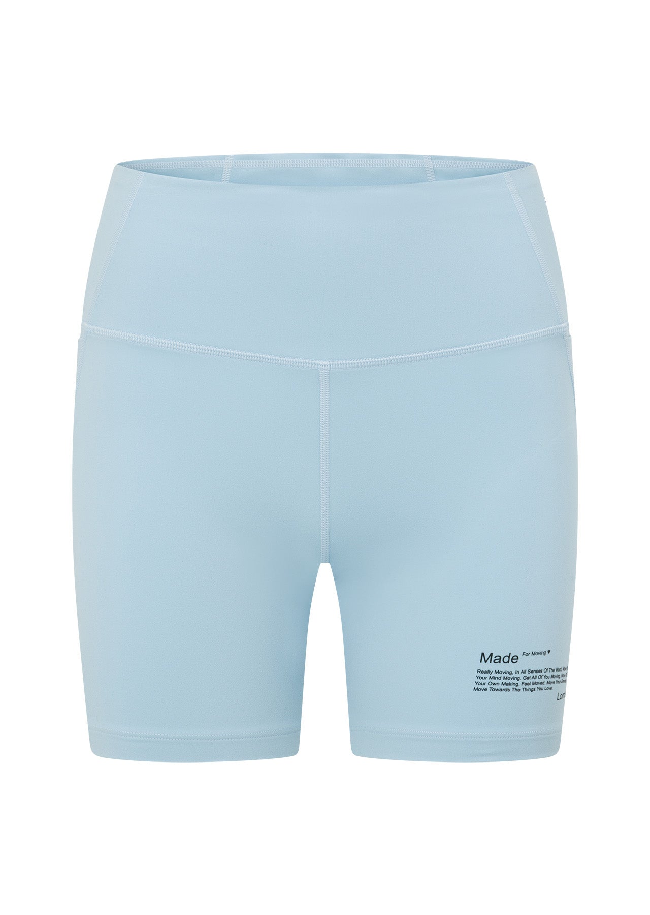 Lorna Jane Move 14cm Booty Bike Shorts - Island Blue