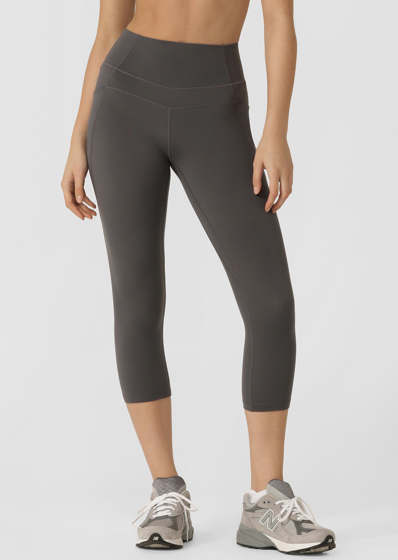 Lorna Jane Stomach Support 7/8 Leggings - Titanium