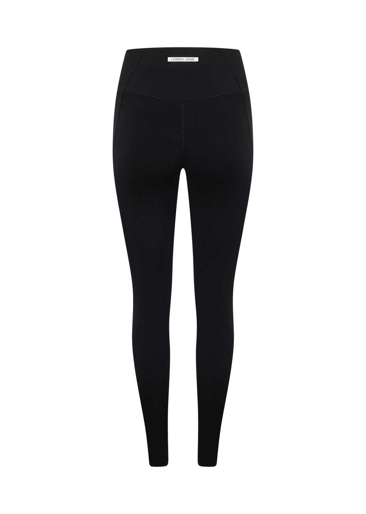 Lorna Jane Inspire Wrap Waist Ankle Biter Leggings - Black