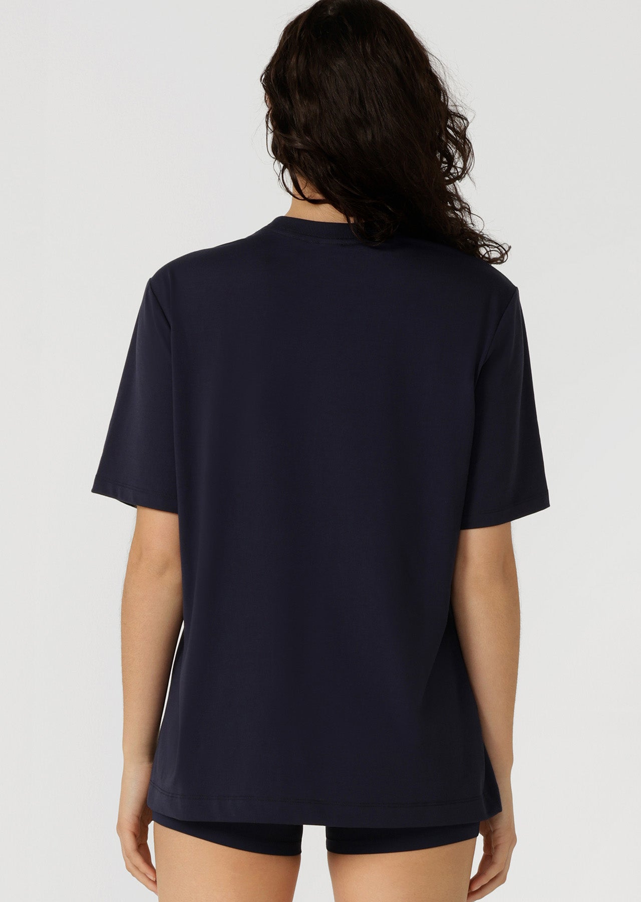 Lorna Jane Lorna Cheer Relaxed T-Shirt - French Navy