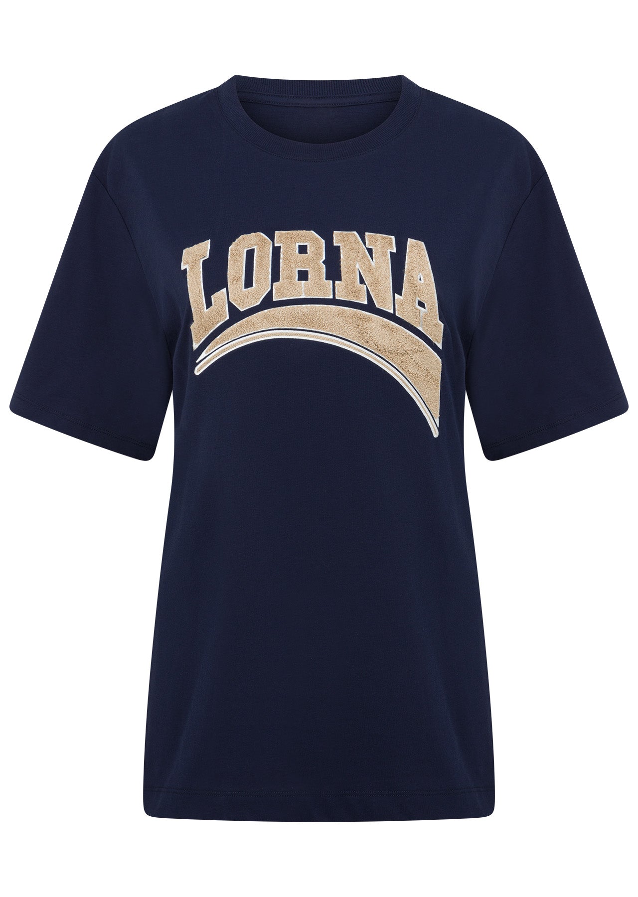 Lorna Jane Lorna Cheer Relaxed T-Shirt - French Navy