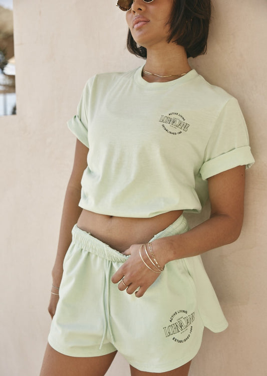 Lorna Jane Lorna Jane Weekender Shorts - Ice Green