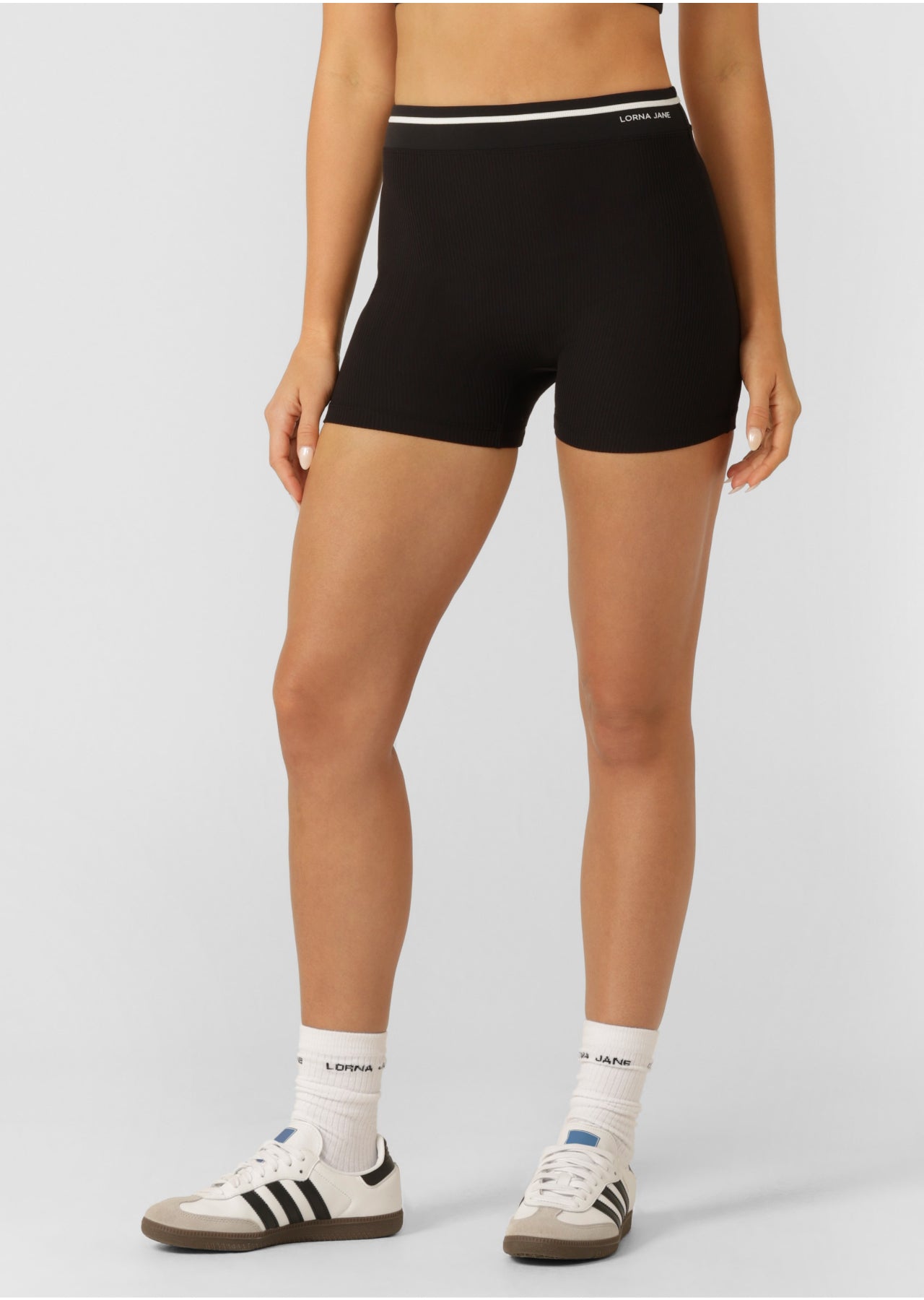 Lorna Jane Drift 9cm Bike Shorts - Black
