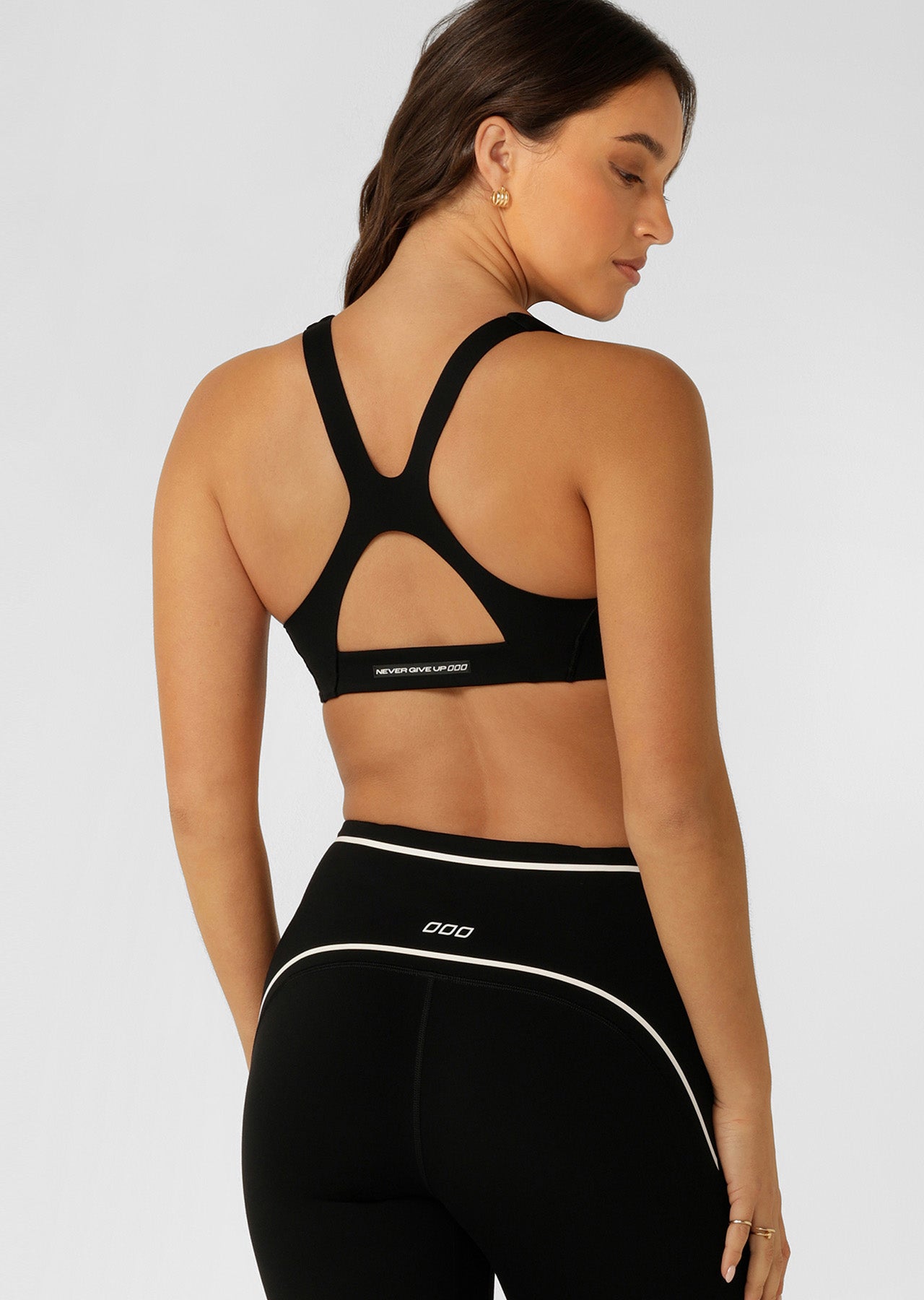 Lorna Jane Sculpt Max Support Sports Bra - Black
