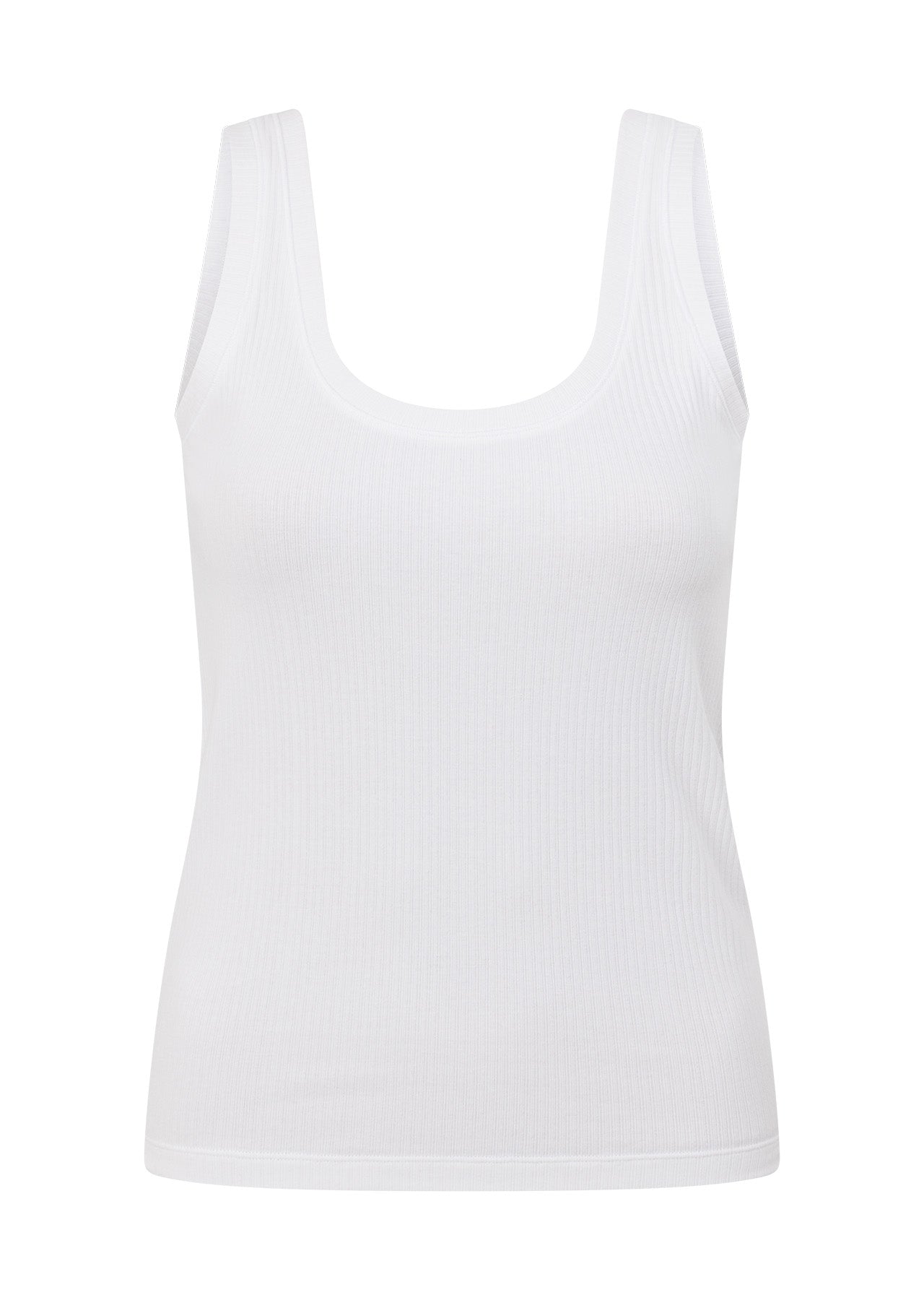 Lorna Jane Whisper Rib Tank - White