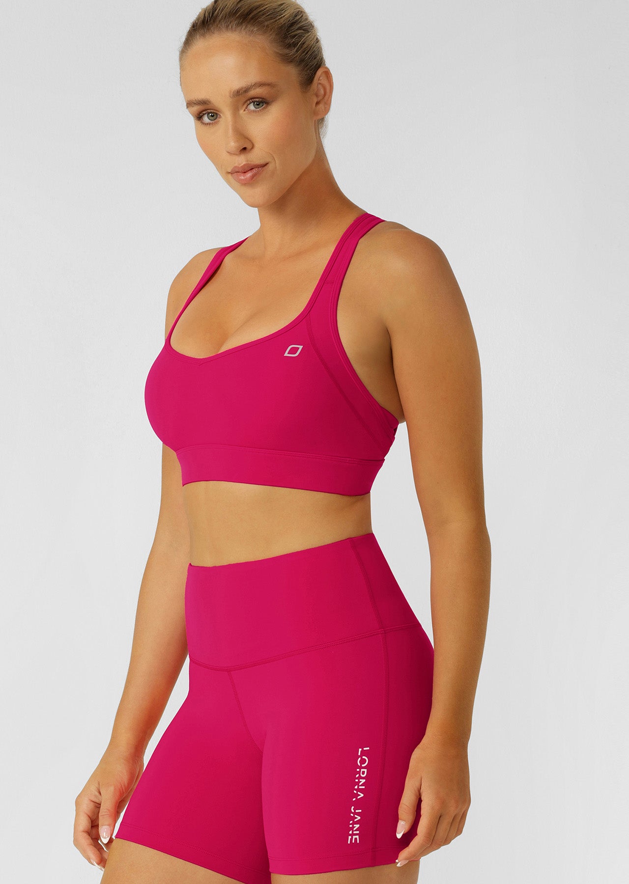 Lorna Jane Possibility Sports Bra - Vivid Pink
