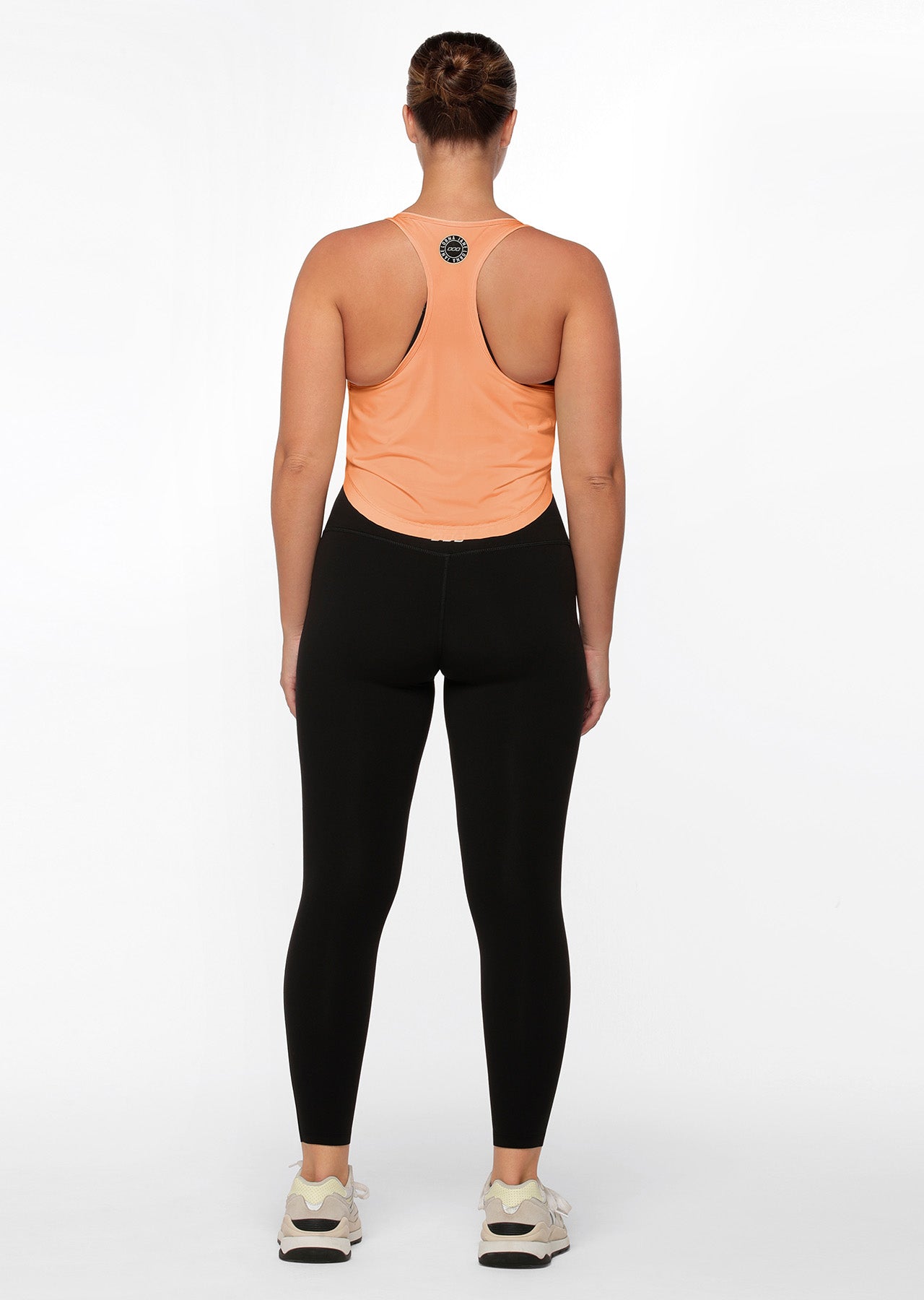 Lorna Jane Core Active Cropped Tank - Tango